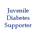 Juvenile Diabetes Supporter